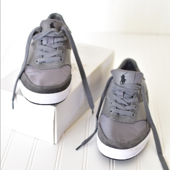 Polo by Ralph Lauren Gray Sneaker - Picture 4 of 16